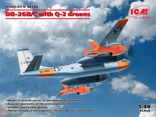 ICM 1:48 DB-26B/C with Q-2 drones