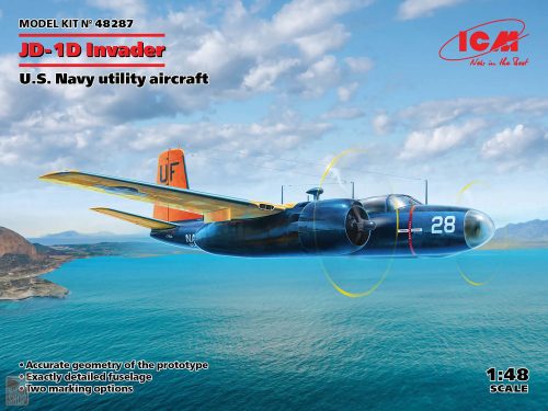 ICM 1:48 Jig Dog JD-1D Invader U.S. Navy utility aircraft