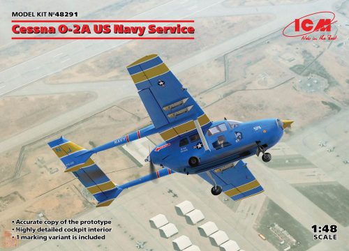 ICM 1:48 Cessna O-2A US Navy Service