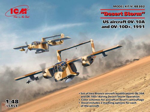 ICM 1:48 'Desert Storm'. US aircraft OV-10A and OV-10D+, 1991