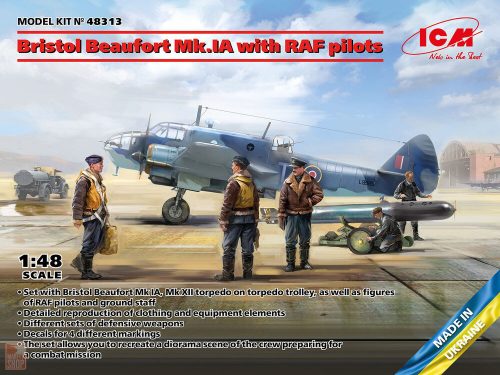 ICM 1:48 Bristol Beaufort Mk.IA with RAF pilots