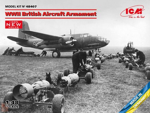 ICM 1:48 WWII British Aircraft Armament (100% new molds)