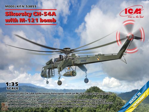 ICM 1:35 Sikorsky CH-54A Tarhe with BLU-82/B Daisy Cutter bomb