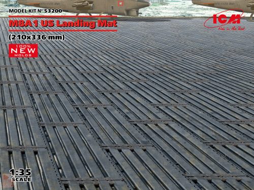 ICM 1:35 M8A1 US Landing Mat (210?336 mm) (100% new molds)