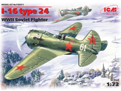 ICM 1:72 Polikarpov I-16 Typ 24