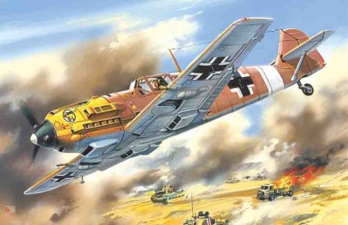 ICM 1:72 Messerschmitt BF 109E-7/Trop WWII