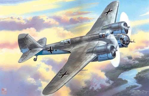 ICM 1:72 Avia B-71 German Air Force Bomber WW II