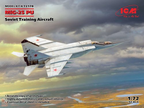 ICM 1:72 MiG-25PU, Soviet Training Aircraft