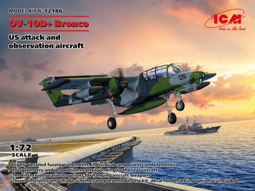 ICM 1:72 OV-10D+ Bronco, US attack and observation aircraft