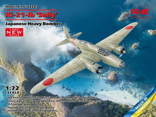 ICM 1:72 Ki-21-Ib 'Sally', Japanese Heavy Bomber (100% new molds)