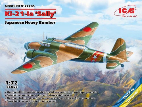 ICM 1:72 Ki-21-Ia 'Sally', Japanese Heavy Bomber