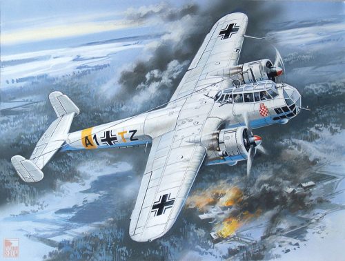 ICM 1:72 Do 17Z-2 WWII German Bomber