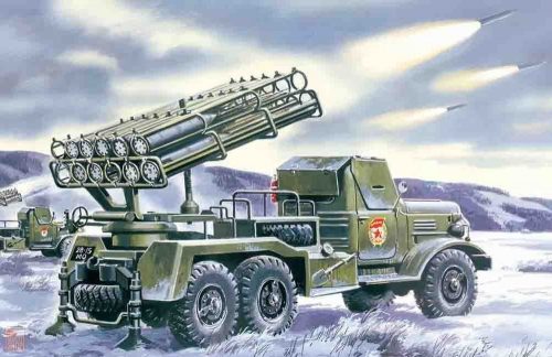 ICM 1:72 Russischer Raketenwerfer BM-24-12