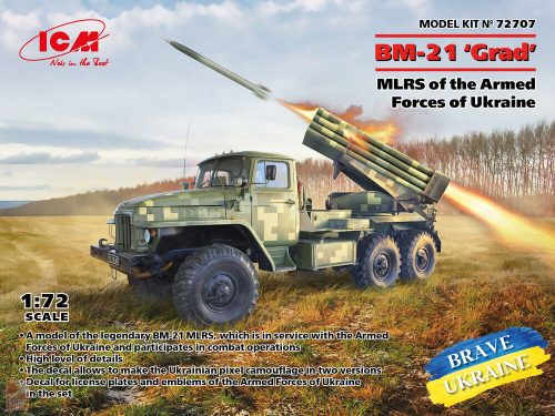 ICM 1:72 BM-21 Grad, MLRS of the Armed Forces of Ukraine