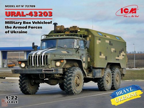 ICM 1:72 URAL-43203, Military Box Vehicle of the Armed Forces of Ukraine