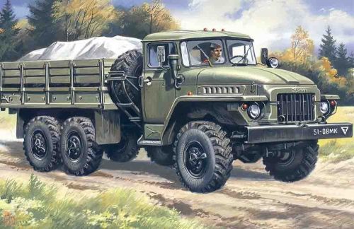 ICM 1:72 URAL-375 D Militär LkW