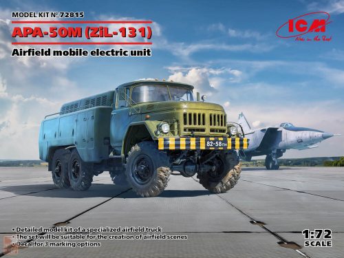 ICM 1:72 APA-50M (ZiL-131), Airfield mobile electric unit