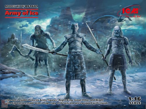 ICM 1:16 Army of Ice (Night King, Great Other, Wight)