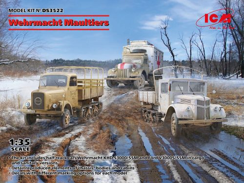 ICM 1:35 Wehrmacht Maultiers