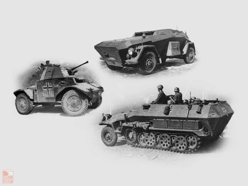 ICM 1:35 Wehrmacht Armored Vehicles