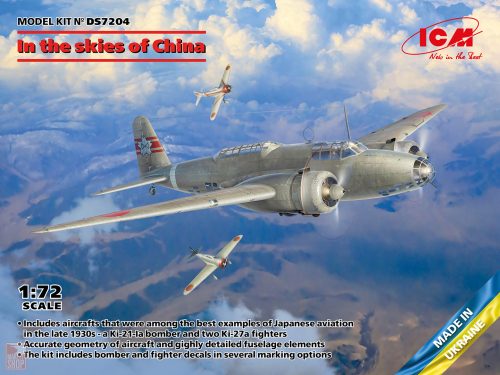 ICM 1:72 In the skies of China (Ki-21-Ia, Ki-27a)