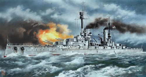 ICM 1:350 Kronprinz WWI German Battleship