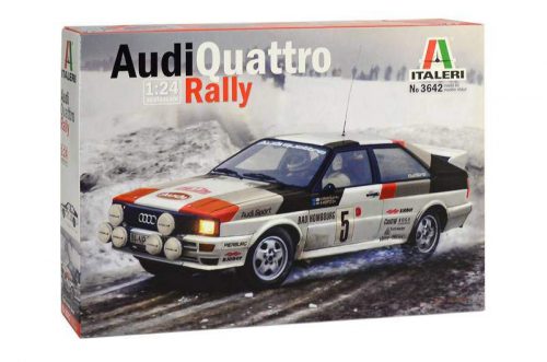 Italeri 1:24 Audi quattro rally autó makett