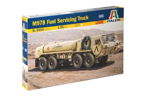 Italeri 1:35 M978 Fuel servicing truck teherautó makett