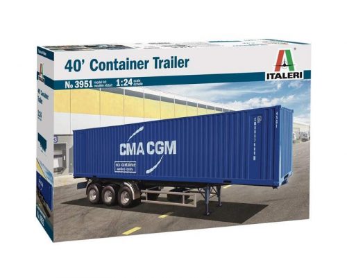1:24 40' CONTAINER TRAILER