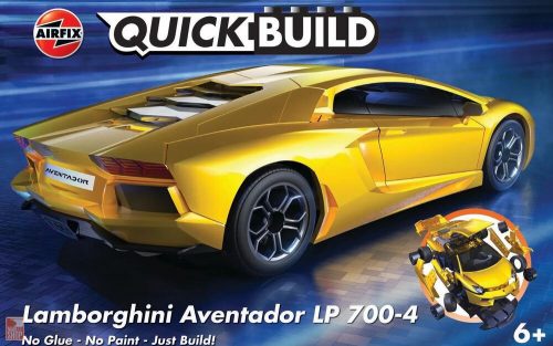 Airfix QUICKBUILD Lamborghini Aventador - Yellow