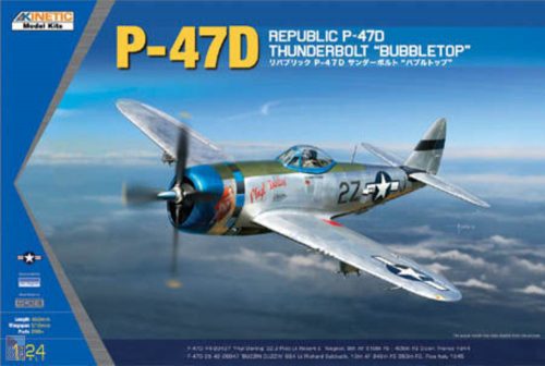 KINETIC 1:24 P-47D Thunderbolt Bubble Top