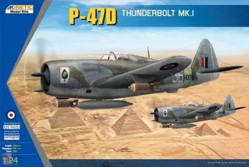 KINETIC 1:24 P-47D THUNDERBOLT RAZOR-RAF