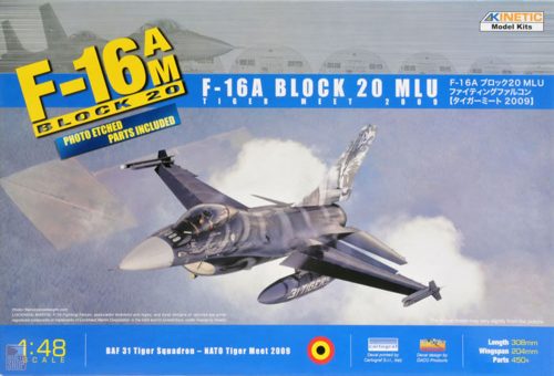 KINETIC 1:48 F-16A Tiget Meet 2009 (W/PE)