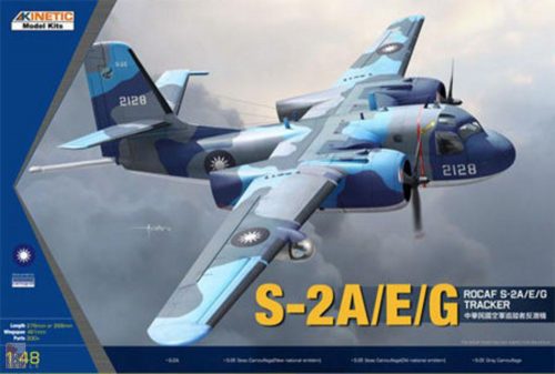 KINETIC 1:48 ROCAF S-2A/E/G Tracker