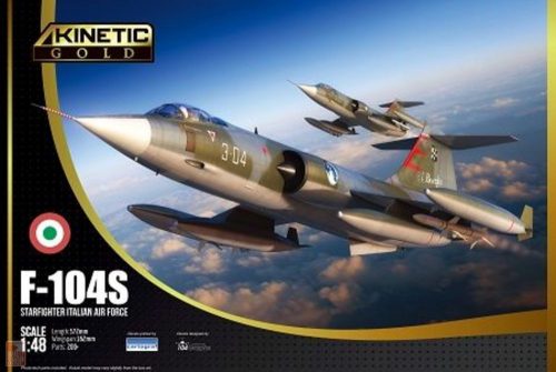 KINETIC 1:48 F-104G/S ASA/M Starfighter Italian Air Force