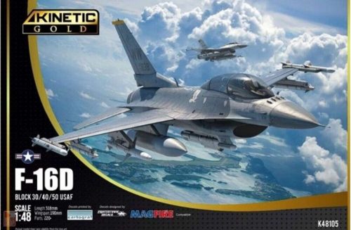 KINETIC 1:48 F-16D BLOCK 30/40/50 USAF