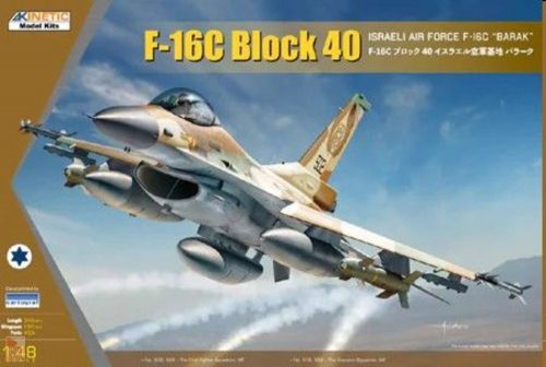 KINETIC 1:48 F-16C Block 40 IDF Baraka wit