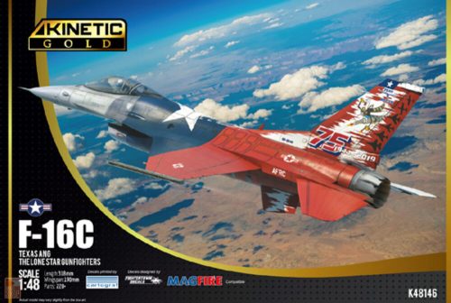 KINETIC 1:48 F-16C TEXAS ANG (IPMS 2023)