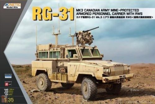 KINETIC 1:35 RG-31 MK3 Canada Army W/Crows