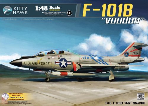 Kittyhawk KH80114 1:48 F-101B/RF-101B "Voodoo"