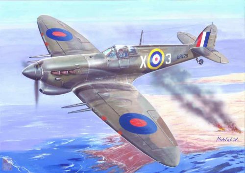 KP Model 1:72 Spitfire Mk.Vc “Four Barrels over Malta”