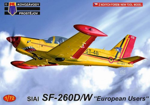 KP Model 1:72 SIAI SF-260W/D “European Users”