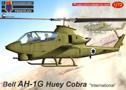 KP Model 1:72 AH-1G Huey Cobra “International”