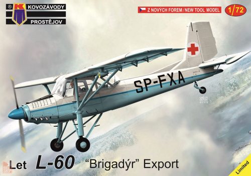 KP Model 1:72 Let L-60 “Brigadýr” Export