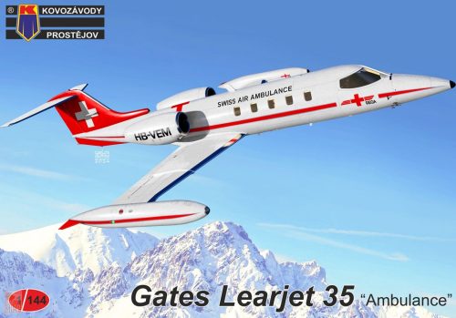 KP Model 1:144 Learjet 35 “Ambulance”