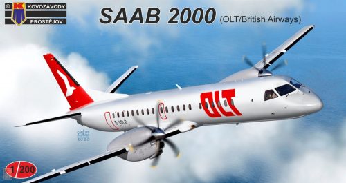 KP Model 1:200 SAAB 2000 (OLT/British Airways)