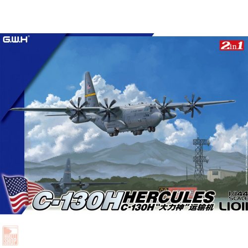 Great Wall Hobby L1011 1:144 USAF C-130H Hercules 2 in 1