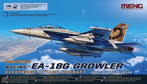 Meng Model LS014 1:48 Boeing EA-18G Growler Electronic Attack Aircraft