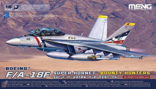 Meng Model 1:48 Boeing F/A-18F Super Hornet Bounty Hunters