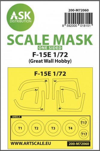 ASK mask 1:72 F-15E one-sided painting express mask for Great Wall Hobby